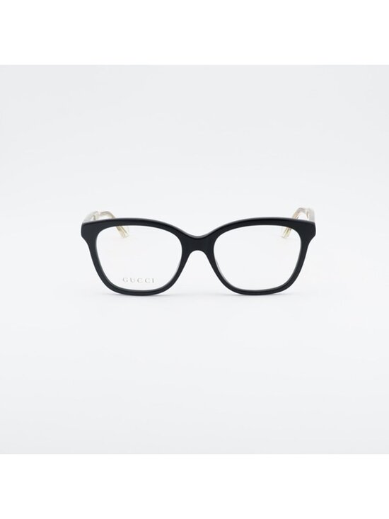Gucci GG0566O 001 Eyeglasses Black 52mm Square Frame main image 7